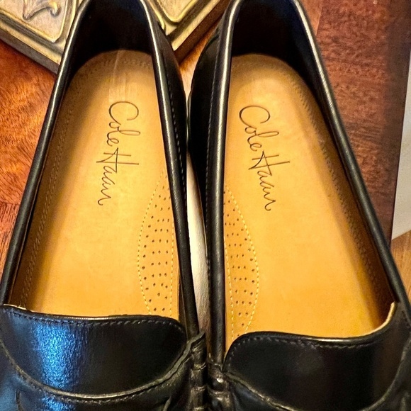 NWOB Men\'s Cole Haan Pinch Cup Comfort Penny Loafers Shoes in Black Size 9.5 M main image 5
